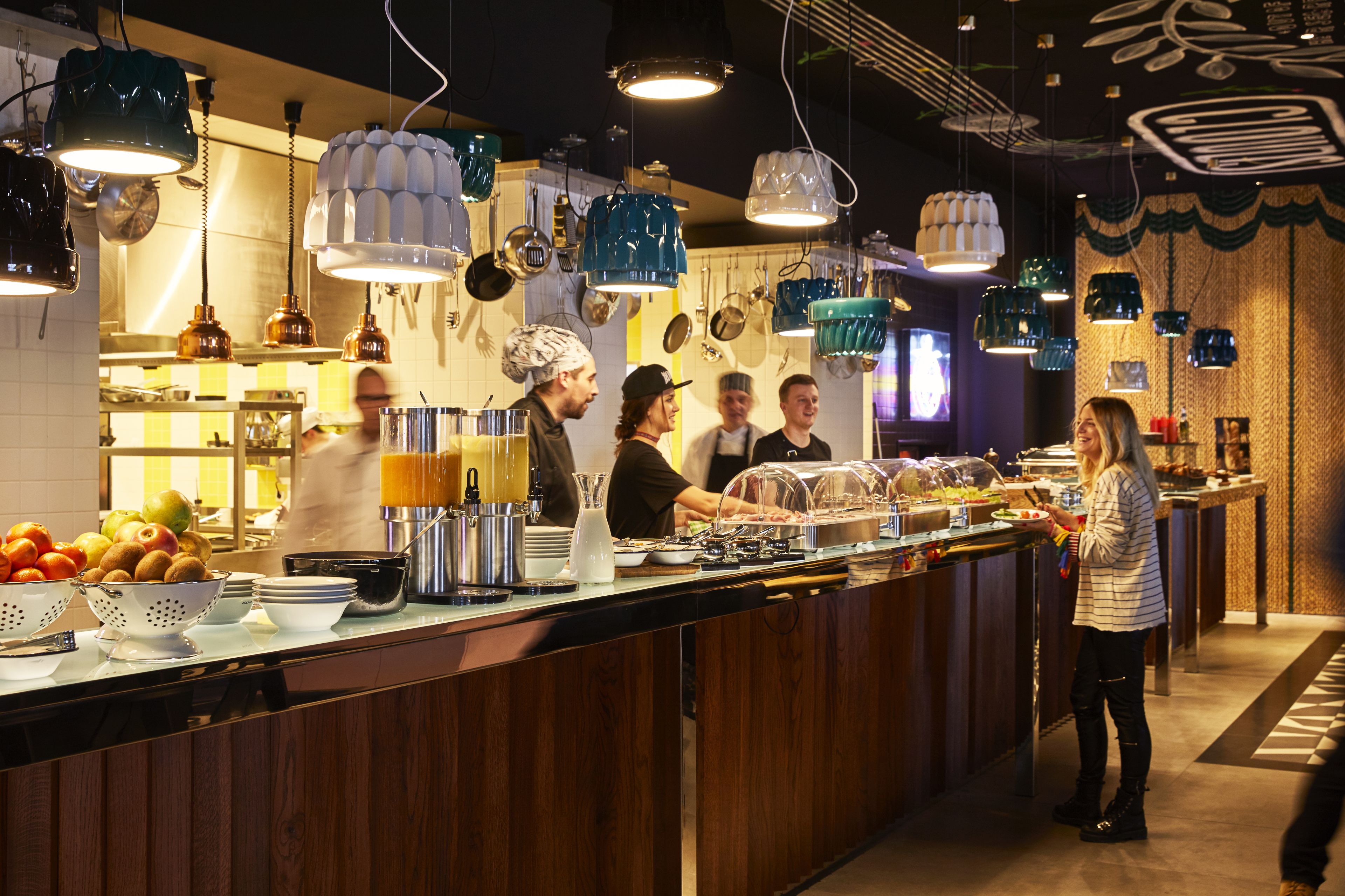 daily buffet breakfast (eur 15 per person)