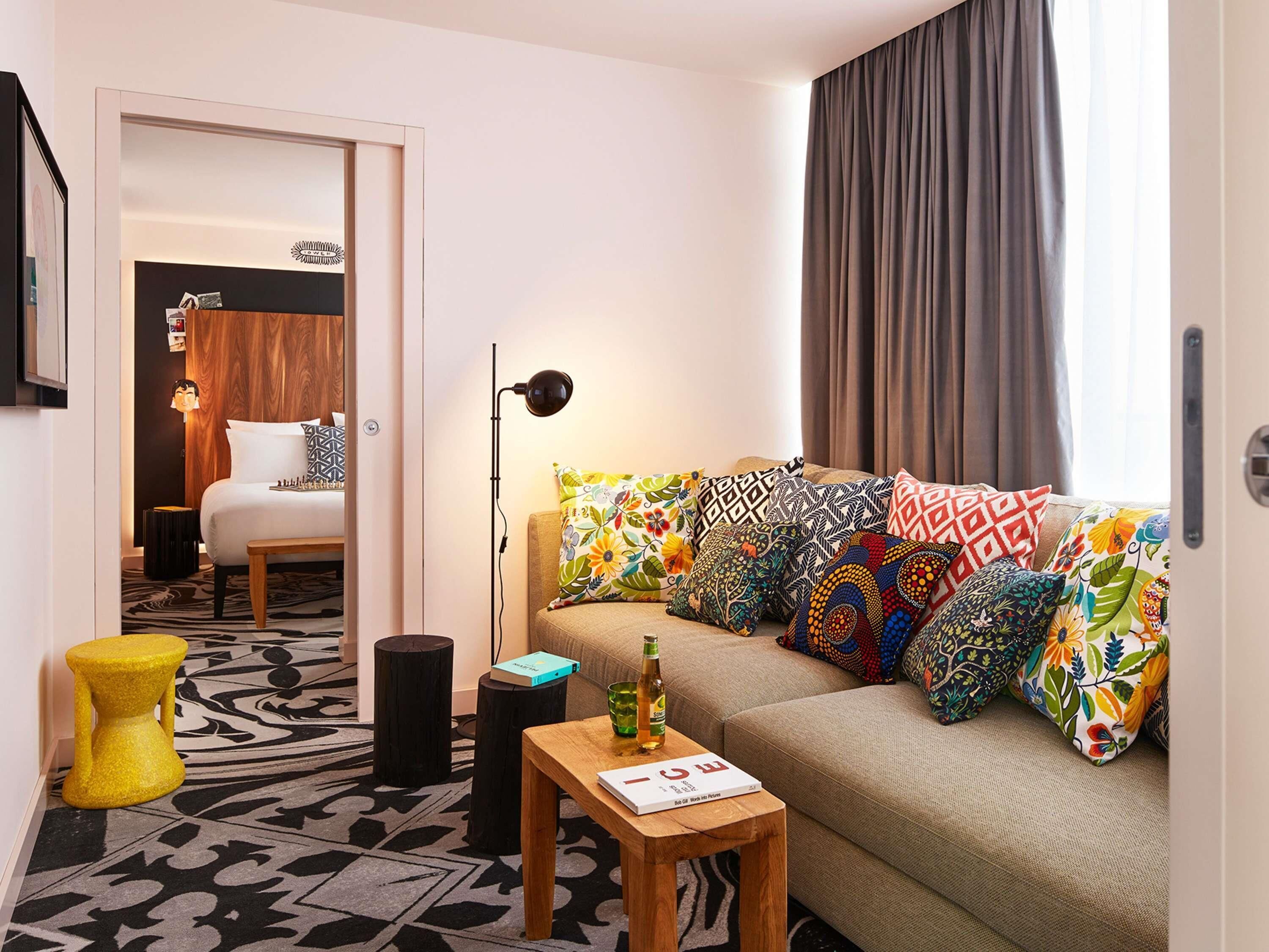 Egyptian cotton sheets, premium bedding, pillow-top beds, in-room safe