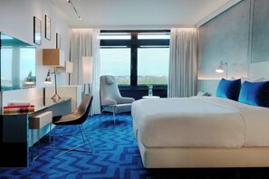 Quarto executivo, 1 cama King | Frigobar, cofres nos quartos, escrivaninha