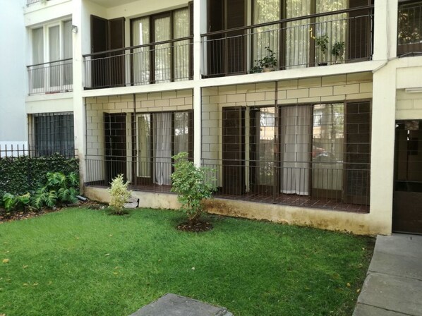 Fassade der Unterkunft