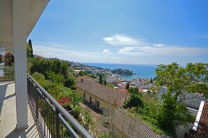Blick von der Unterkunft