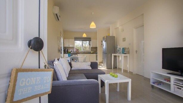 Villa, 2 Bedrooms (Communal Pool) | Living area - Protaras Villa Daisy (Paralimni)