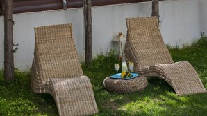 Villa, 2 Bedrooms (Communal Pool) | Terrace/patio - Protaras Villa Daisy (Paralimni)