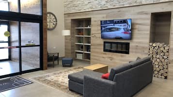 Sala de estar en el lobby