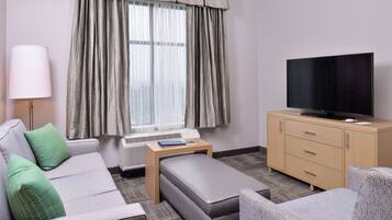 Suite, 1 Bedroom, Non Smoking | Premium bedding, down comforters, blackout drapes, iron/ironing board