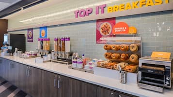 Frokostbuffé er inkludert hver dag