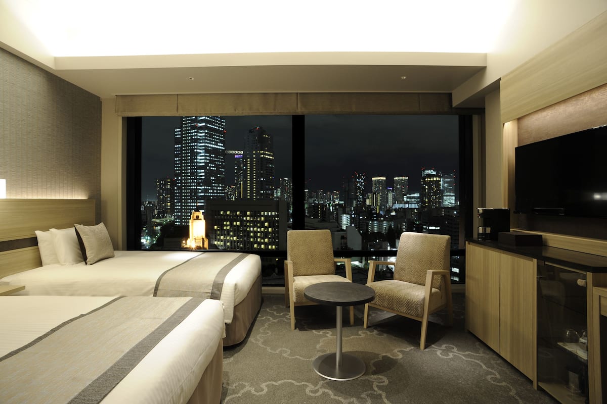 Comfort Twin kamer, niet-roken (Superior Floor, View) | Uitzicht op de stad