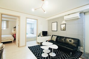 Perhehuoneisto (D) | 2 makuuhuonetta, ilmainen Wi-Fi