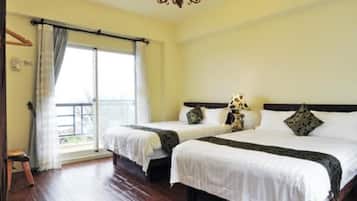 Quadruple Room | Premium bedding, free minibar, individually decorated