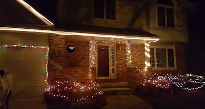 Hermosa y cómoda casa de cinco habitaciones para 11+