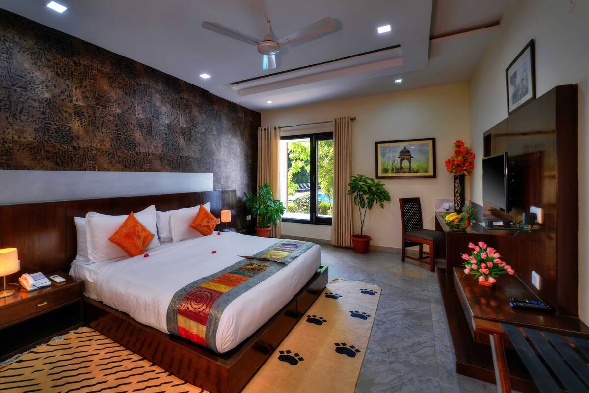 Premium Room, 1 King Bed, Garden View | View from room