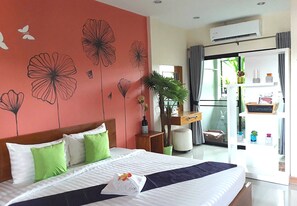 Suite clásica | Decoración personalizada, cortinas blackout, wifi gratis y ropa de cama 
