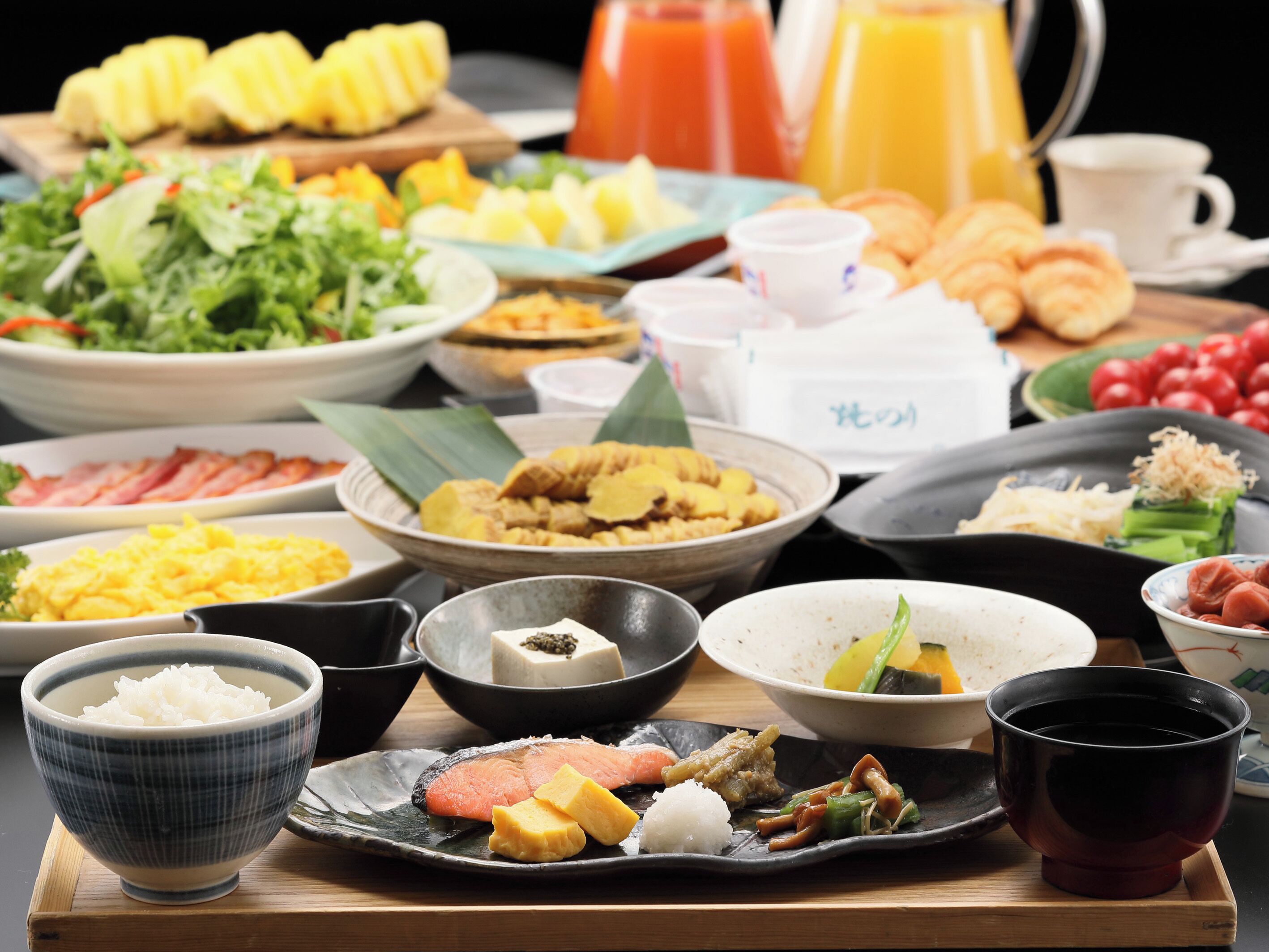 daily japanese breakfast (jpy 1540 per person)