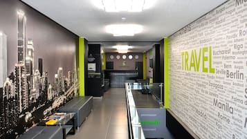 Interior entrance