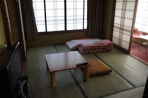 In-room safe, desk