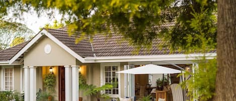 Fassade der Unterkunft