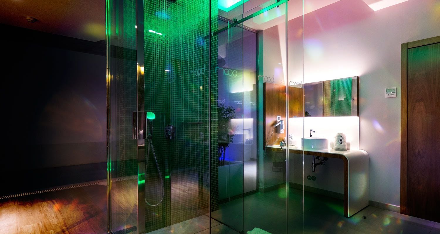 suite | bathroom | shower, rainfall showerhead, free toiletries, hair dryer