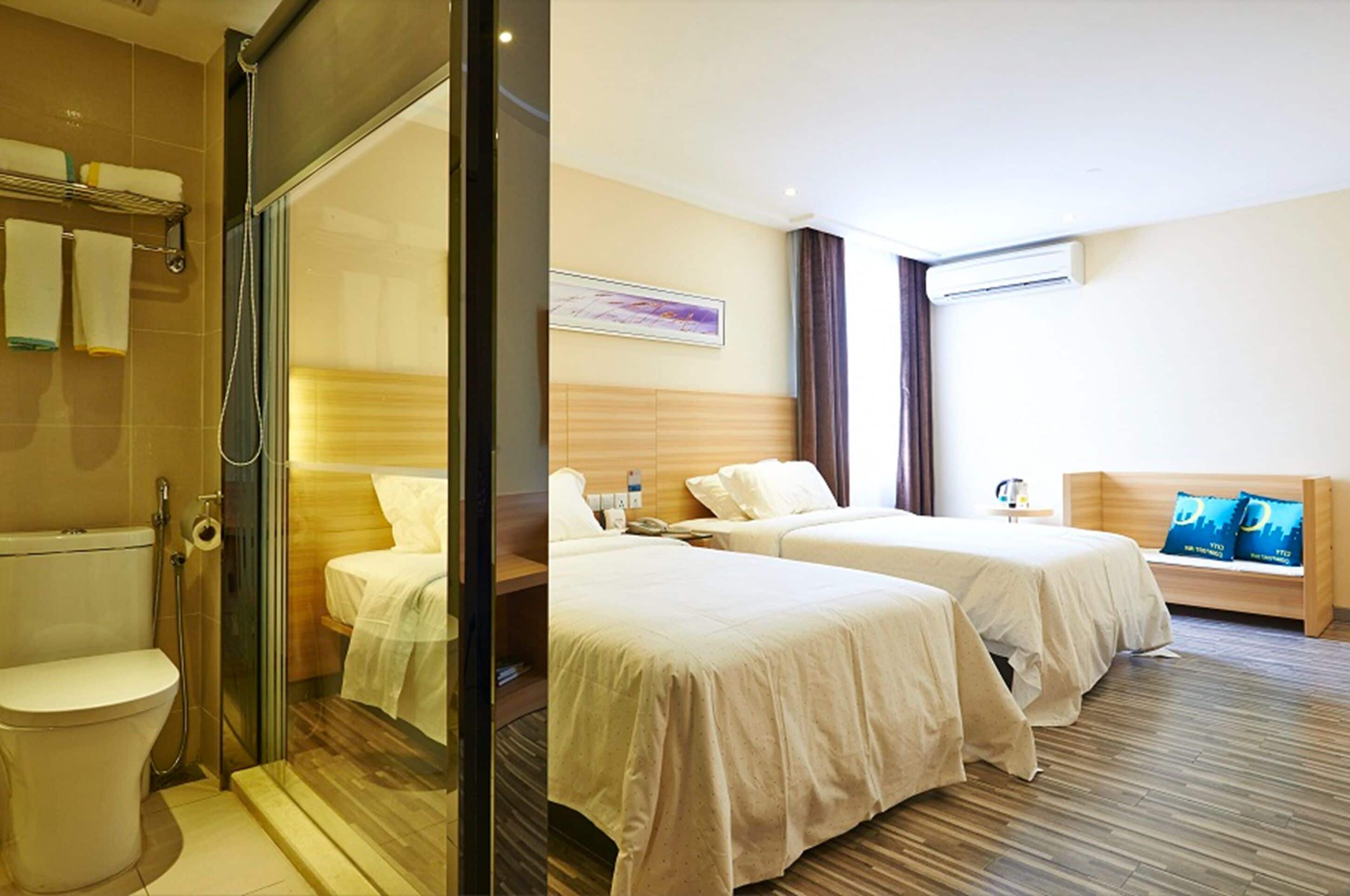 deluxe twin room, 2 single beds | desk, blackout curtains, soundproofing, free wifi