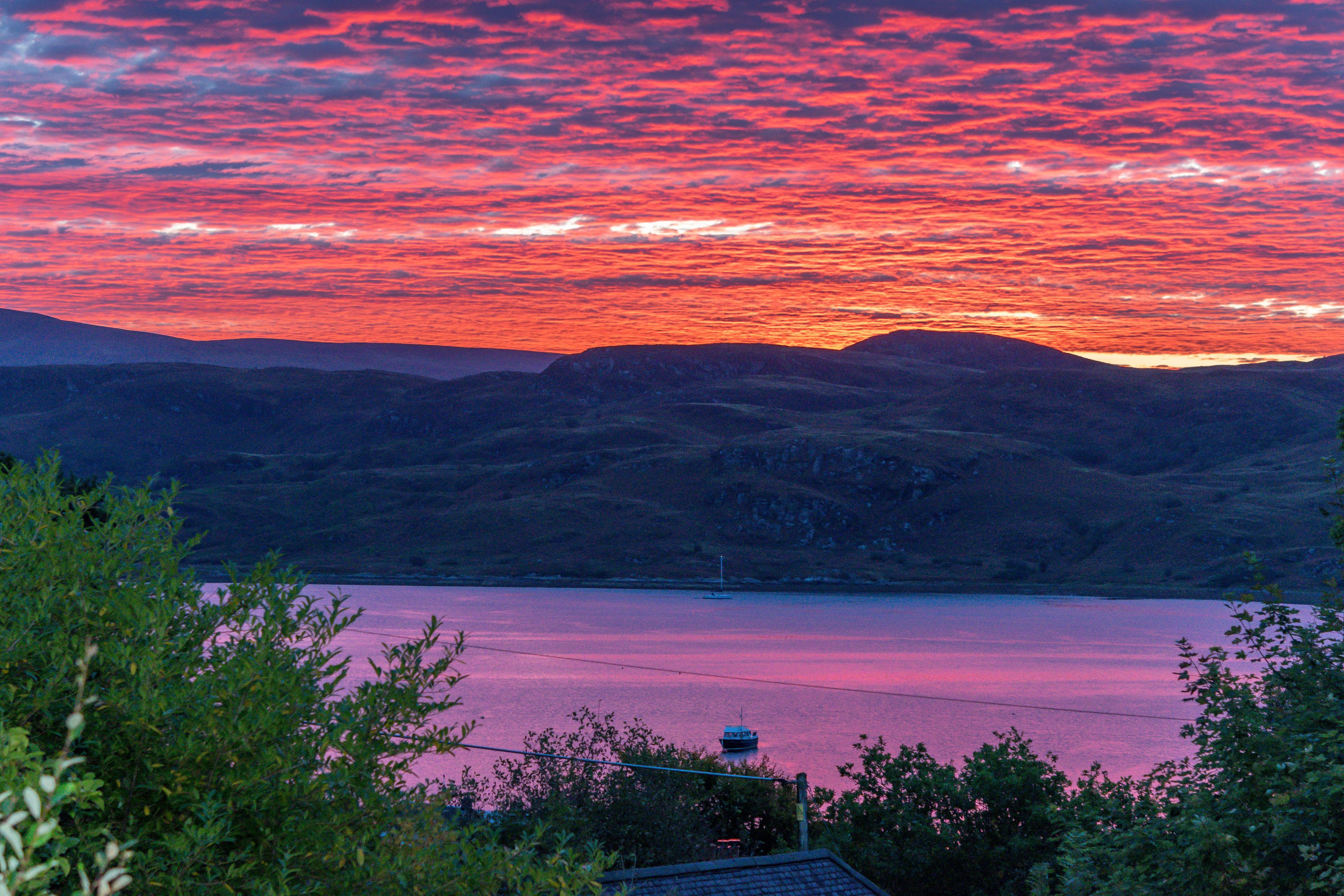 Vue depuis l’hébergement