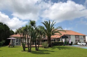 Majoituspaikan julkisivu