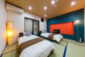 Chambre avec lits jumeaux | AccĂšs au Wi-Fi (inclus)