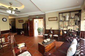 Lobby sitting area