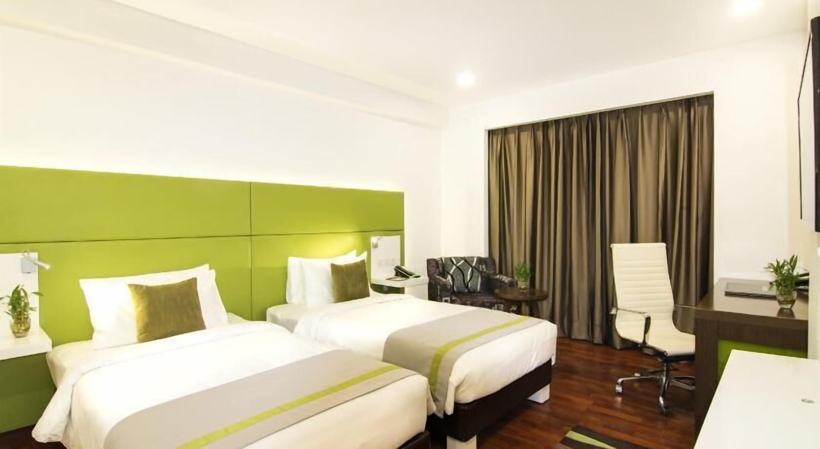 In-room safe, desk, laptop workspace, iron/ironing board