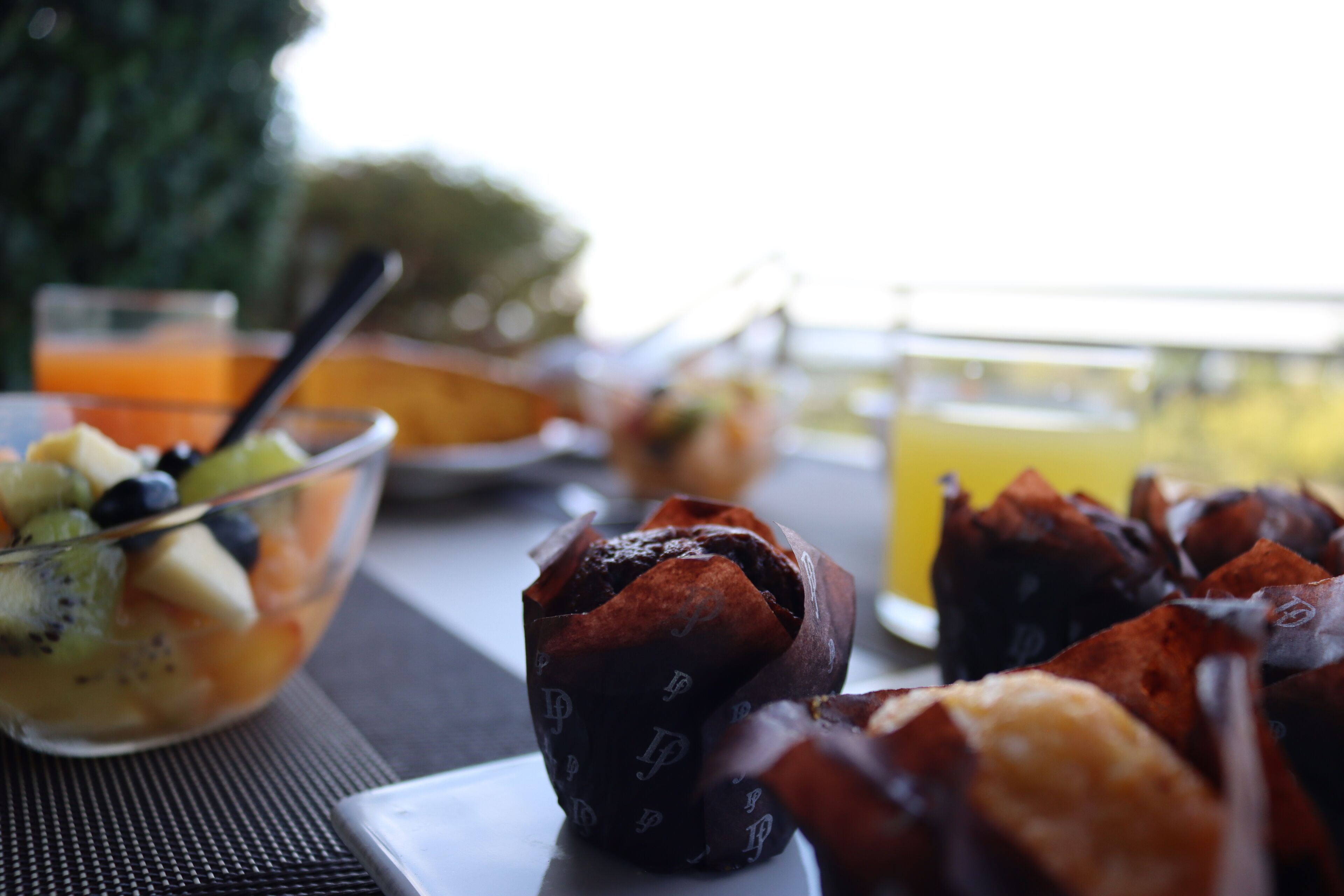Tägliches Frühstücksbuffet gegen Gebühr