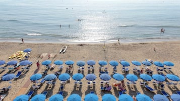 Private beach