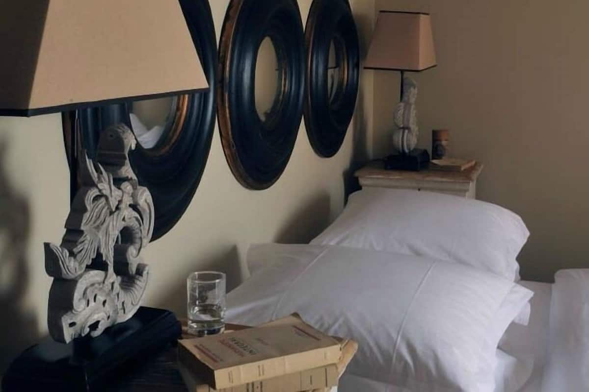 Premium tweepersoonskamer, uitzicht op tuin (Chambre Savennières)
