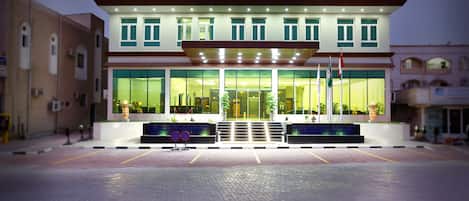 Entrée de l’hébergement