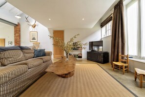 TV, DVD player, ping pong