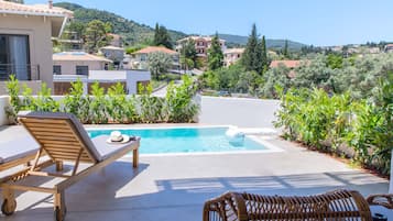 Presidential Suite with Private Pool, Partial Sea View | Vue de la chambre