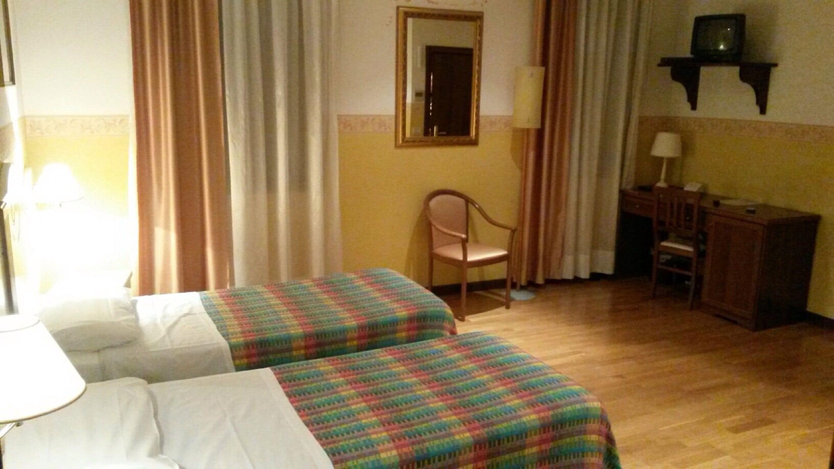 double or twin room | in-room safe, desk, soundproofing, free wifi