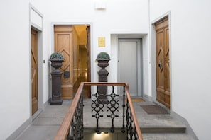 Interior entrance