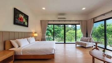 Individually decorated, individually furnished, blackout drapes