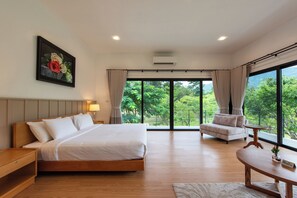 Individually decorated, individually furnished, blackout curtains