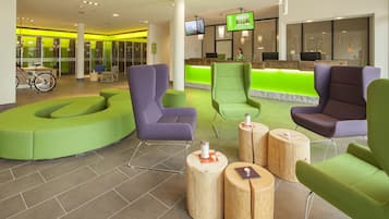 Sala de estar en el lobby