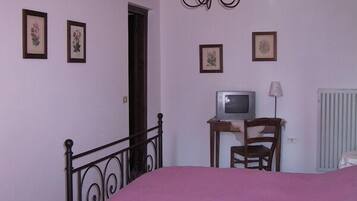 Chambre Quadruple, vue jardin