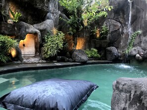 Outdoor pool - The Flintstones - by MANASUI villa (Kerobokan)