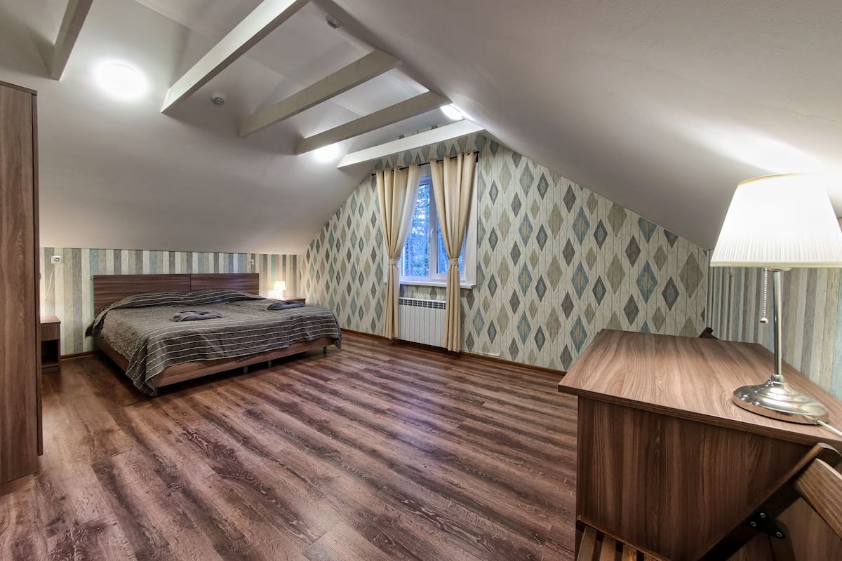 Maison Premium, 2 chambres, vue lac, en bord de lac | Bureau, fer et planche à repasser, lits pliants/supplémentaires