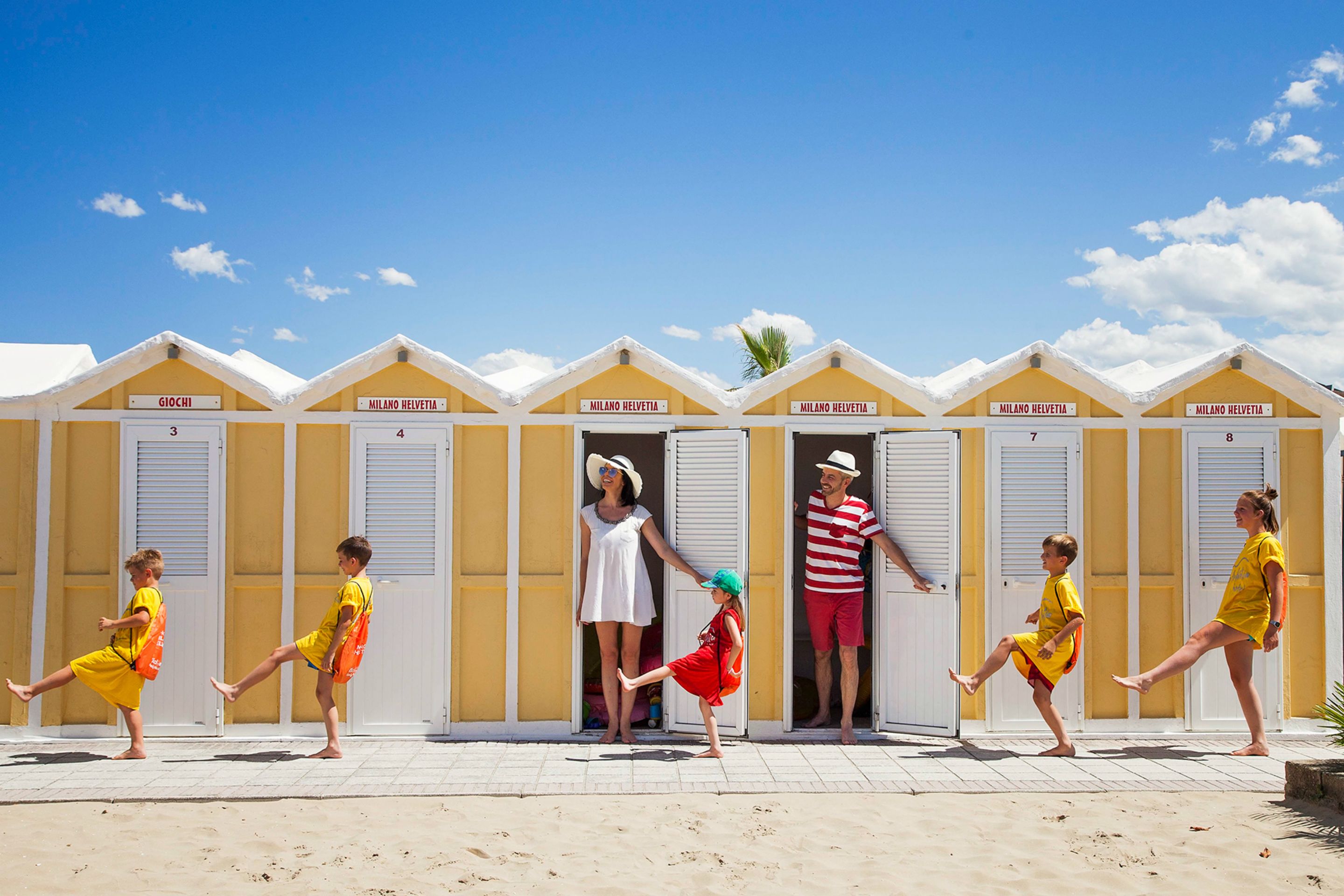 private beach nearby