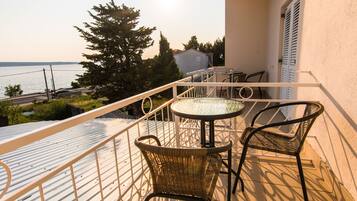 Family Quadruple Room, Balcony, Sea View | Balcony