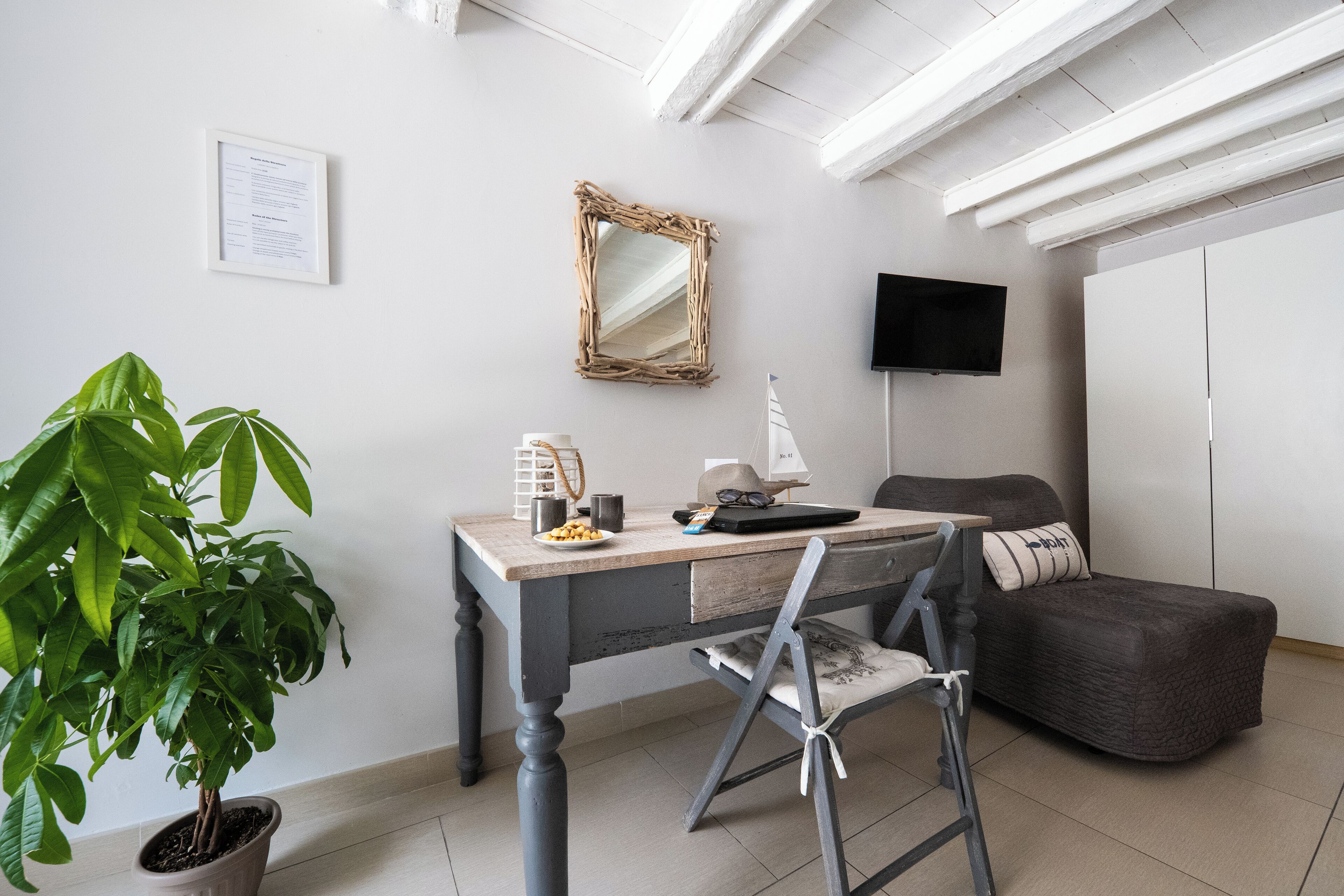 Doppelzimmer, Terrasse