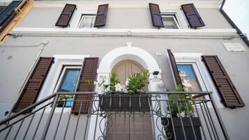 Façade de l’hébergement