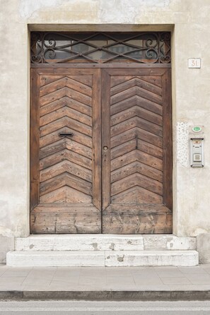 Voorkant van accommodatie