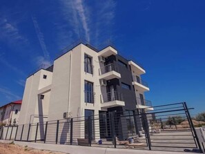 Façade de l’hébergement