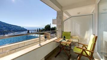 Premium Apartment, 1 Bedroom, Balcony, Sea View | View from room