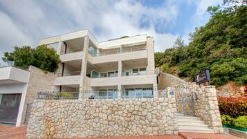 Façade de l’hébergement