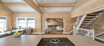 Lovely home in Sjusjøen with sauna